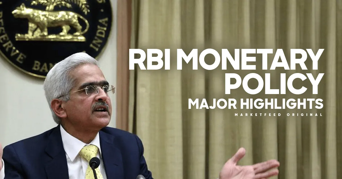 RBI Monetary Policy Committee Meeting: Major Highlights