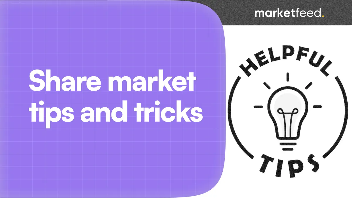 Share Market Investment Tips & Tricks