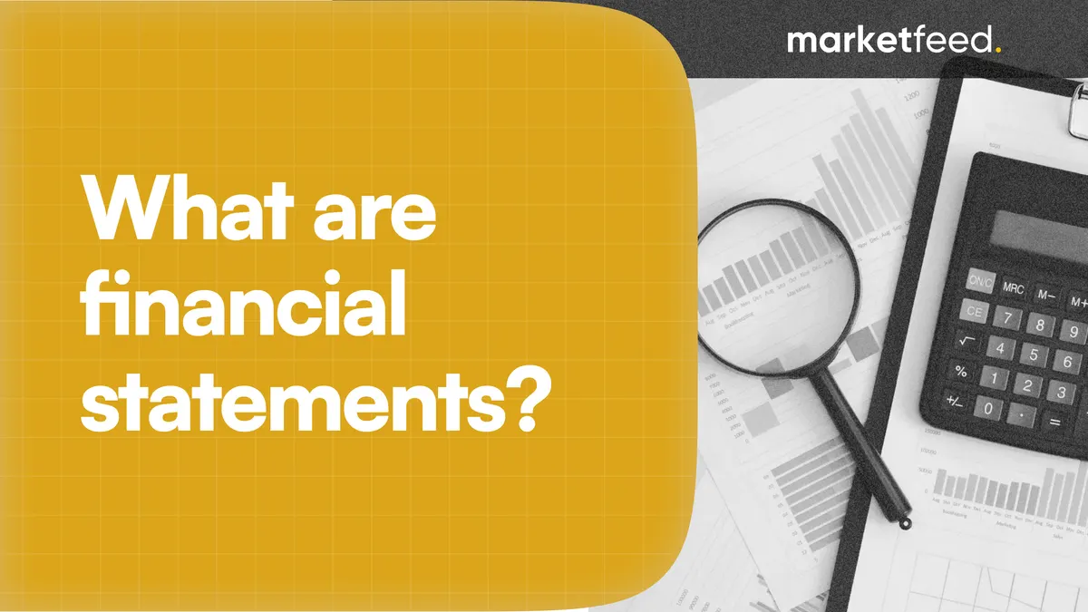What are Financial Statements?